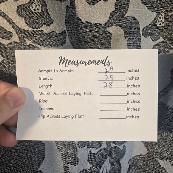 Chic Gray Floral Blazer, Size 16W [0151] - Picture 5 of 8